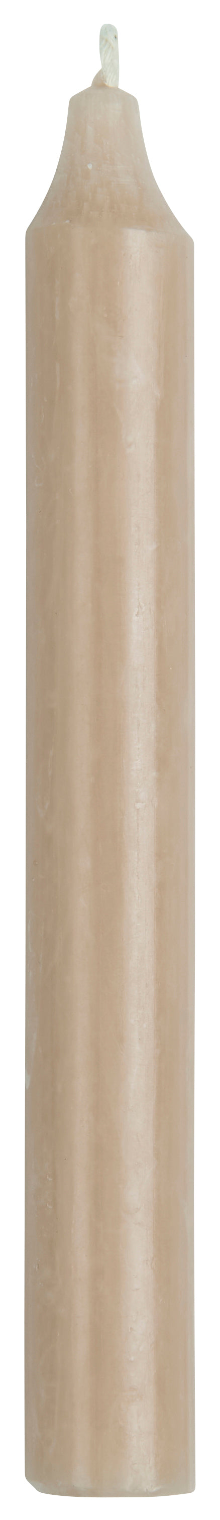 Stabkerze sand rustikal Ø:2,2 H:18