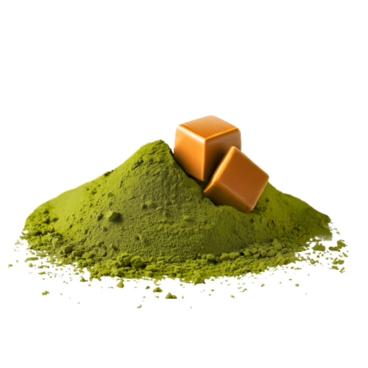 Matcha Pulver Karamell