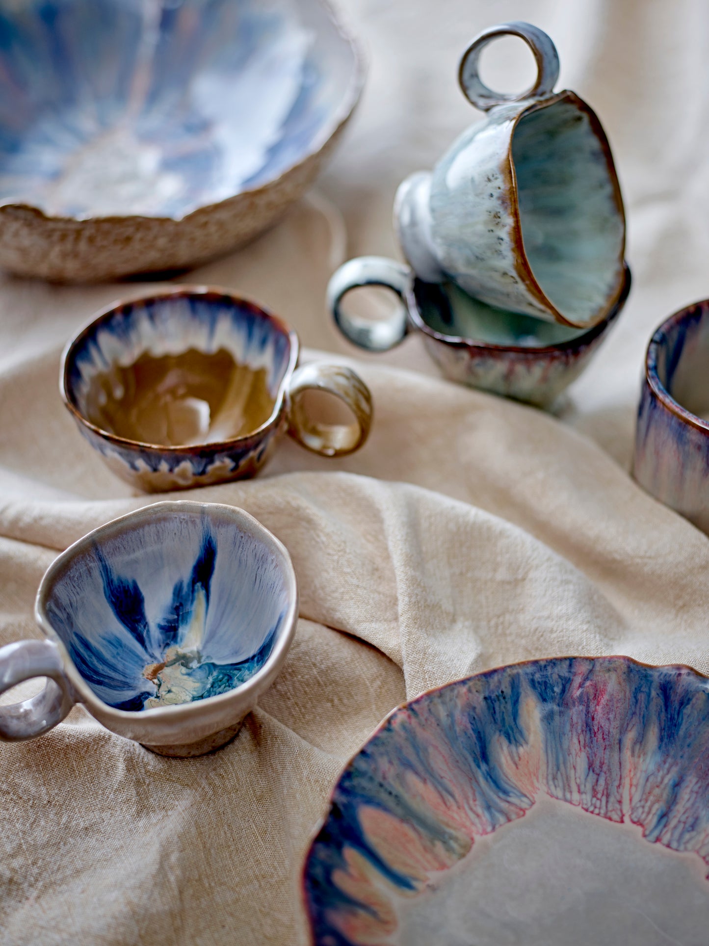 Imogen Tasse, Bunt, Steingut