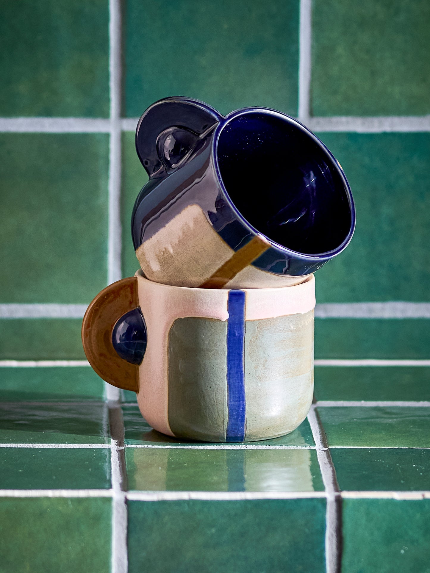 Bolivia Tasse, Braun, Steingut