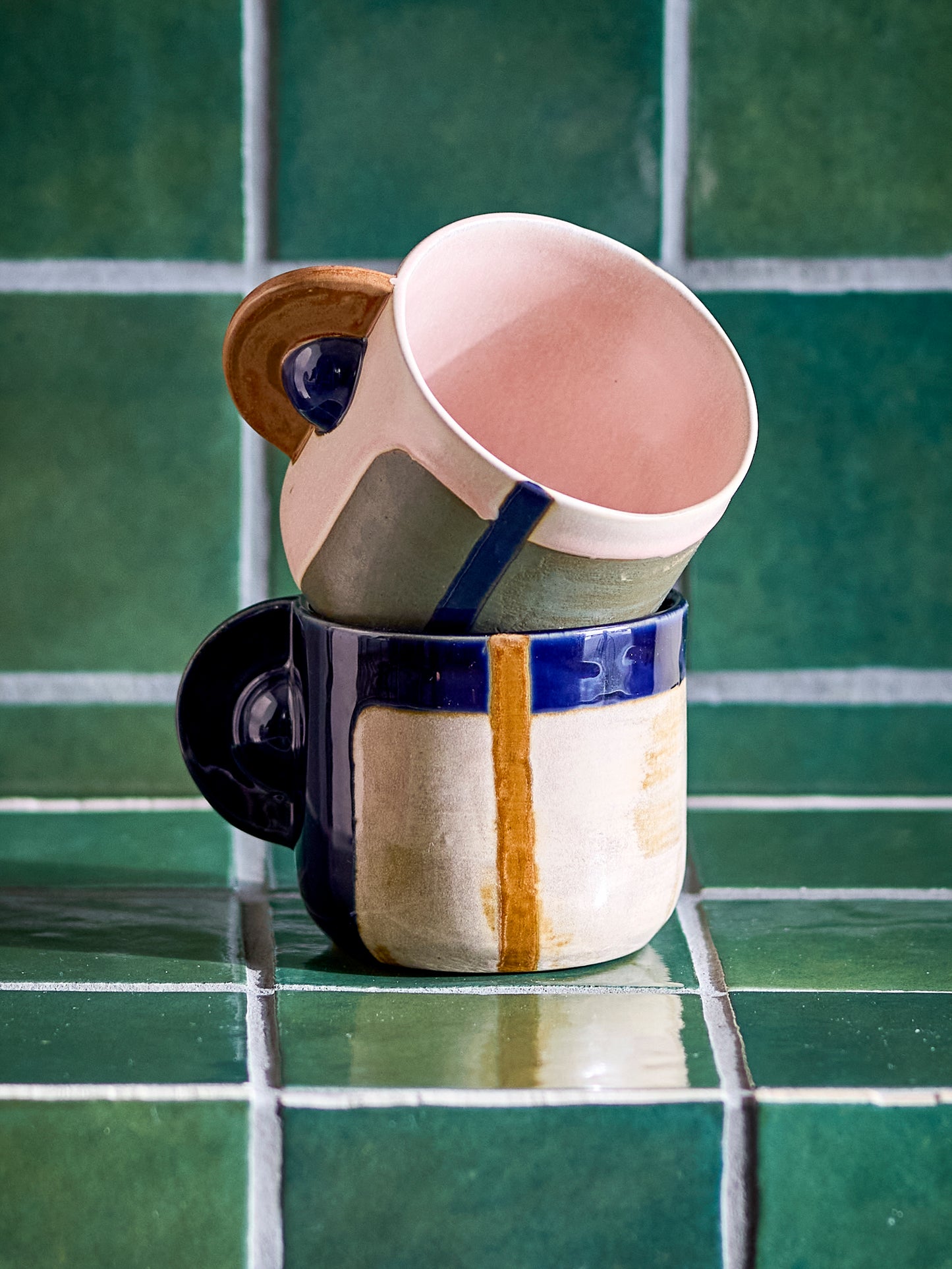 Bolivia Tasse, Braun, Steingut