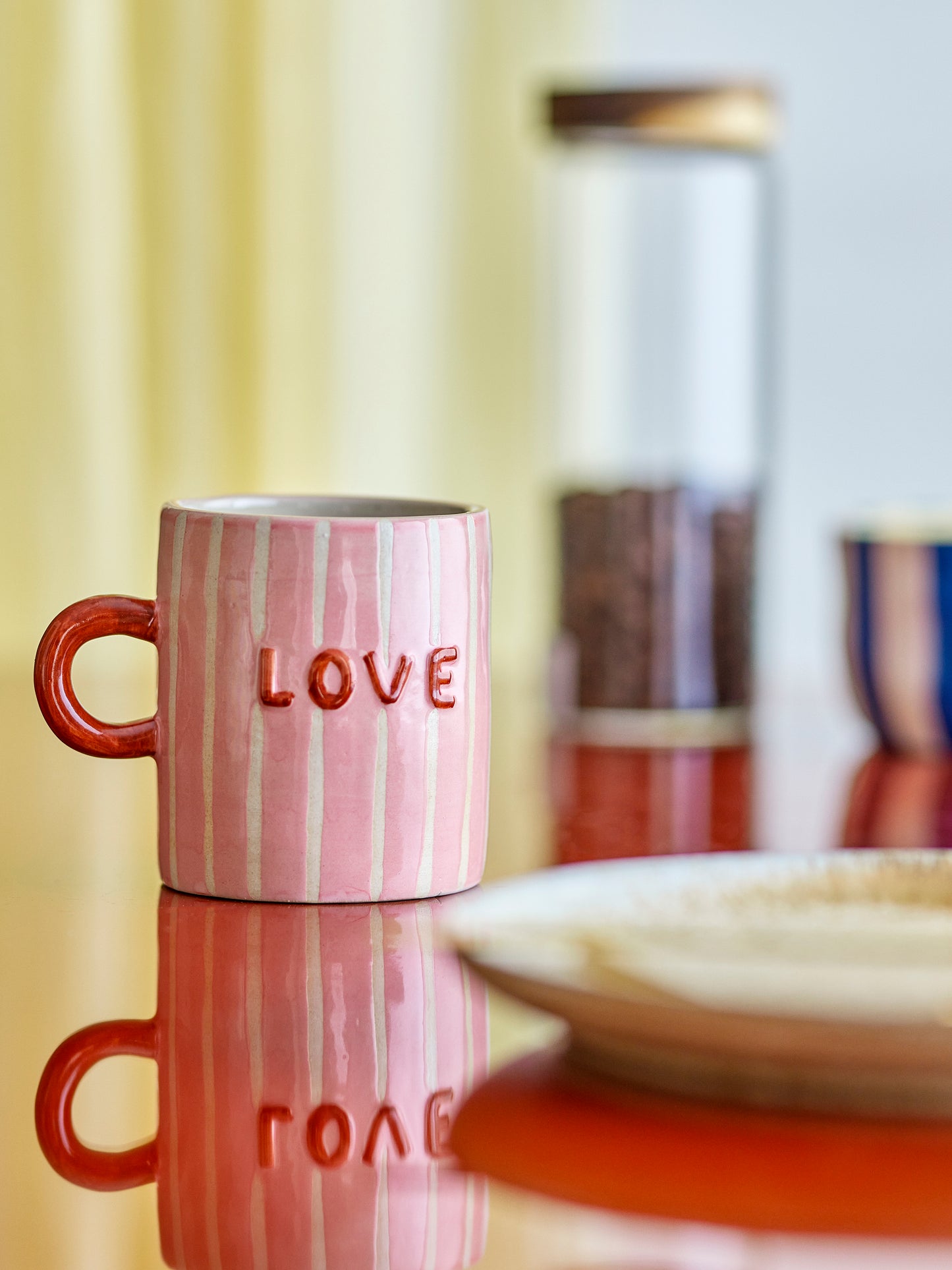 Cherish Becher, Rose, Mum, Steingut