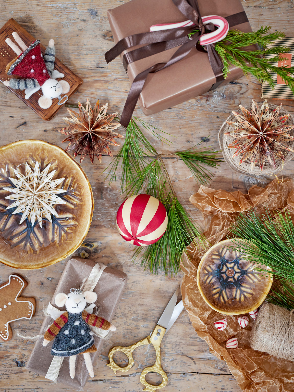 Star Ornament, Natur, FSC®Mix, Paper