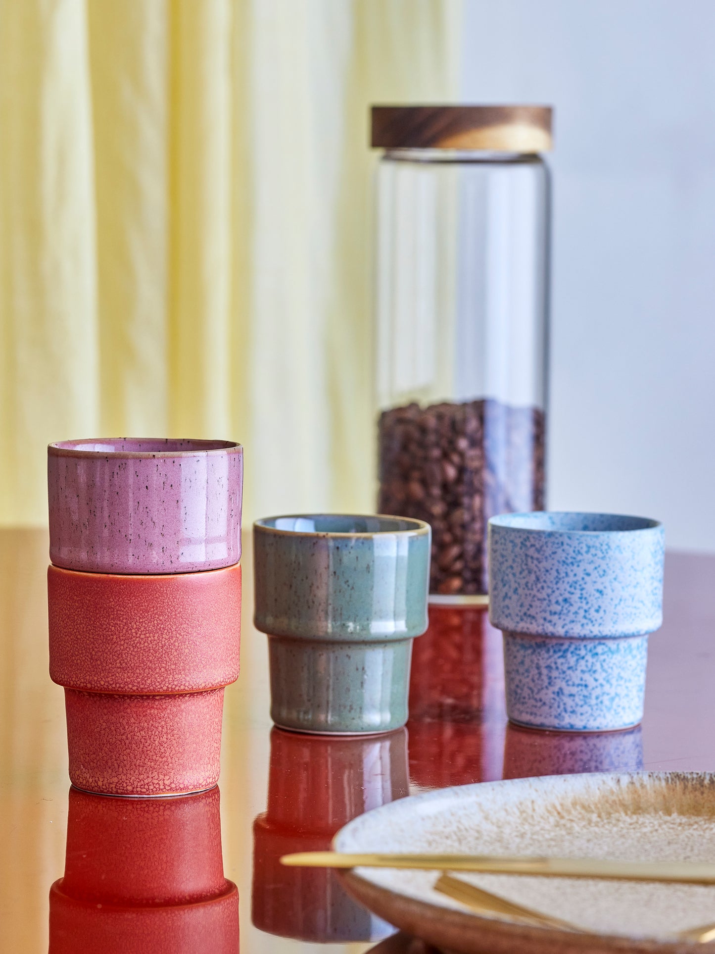 Ewan Espressotasse, Bunt, Steingut