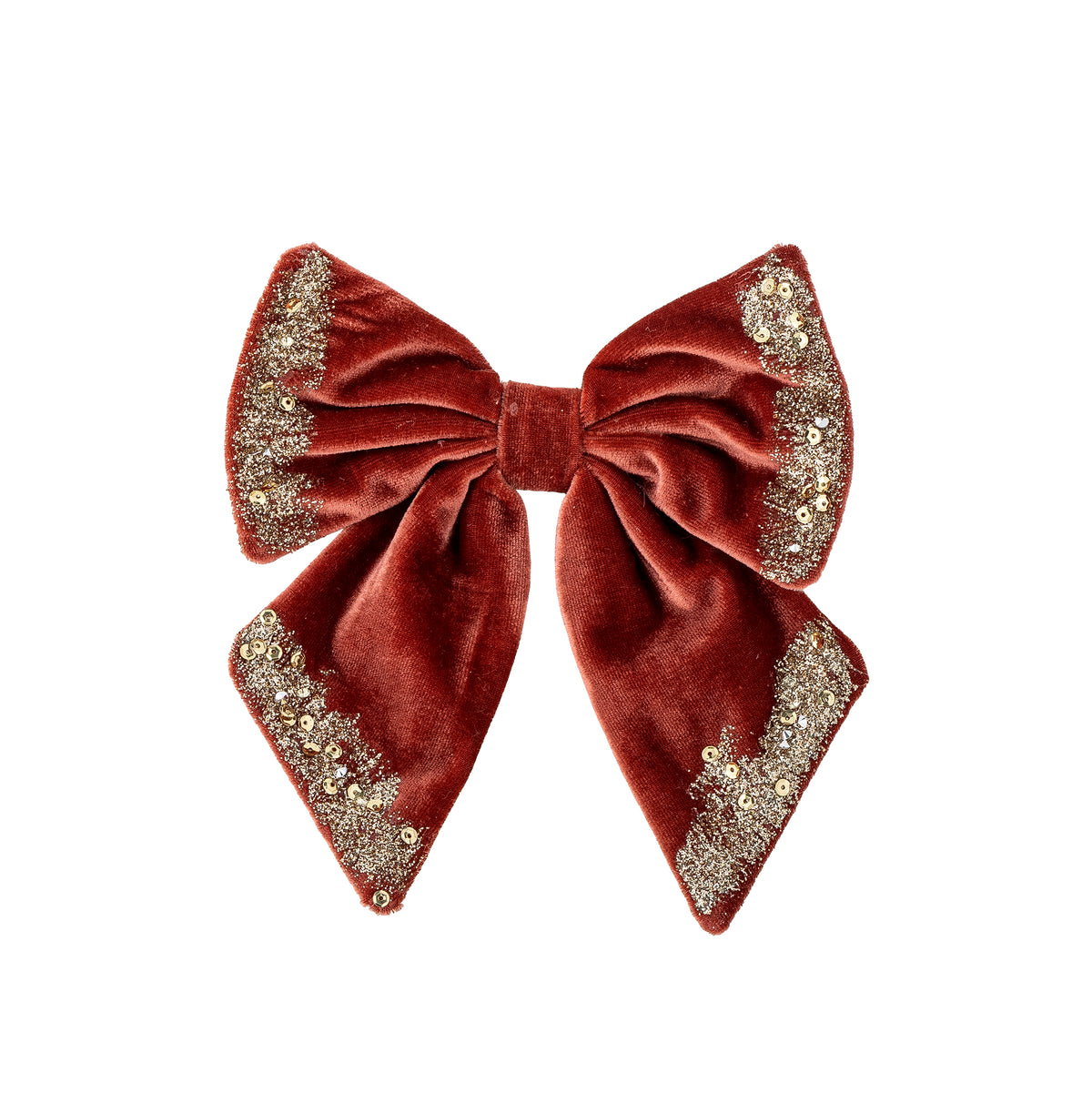 Ruby Dekoration Schleife, Rot, Polyester