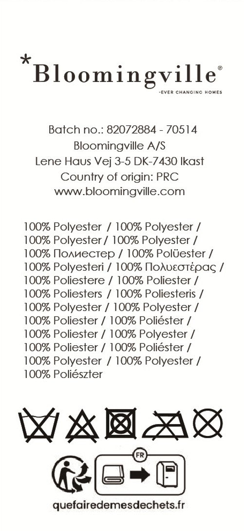 Ruby Dekoration Schleife, Rot, Polyester