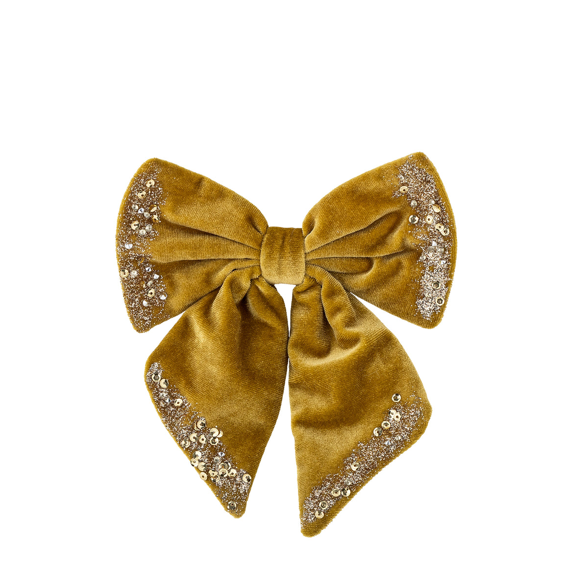 Ruby Dekoration Schleife, Gold, Polyester