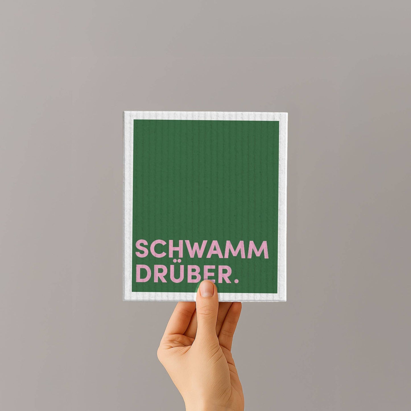 Schwammtuch - Spruch - Schwamm drüber - Nr. 12