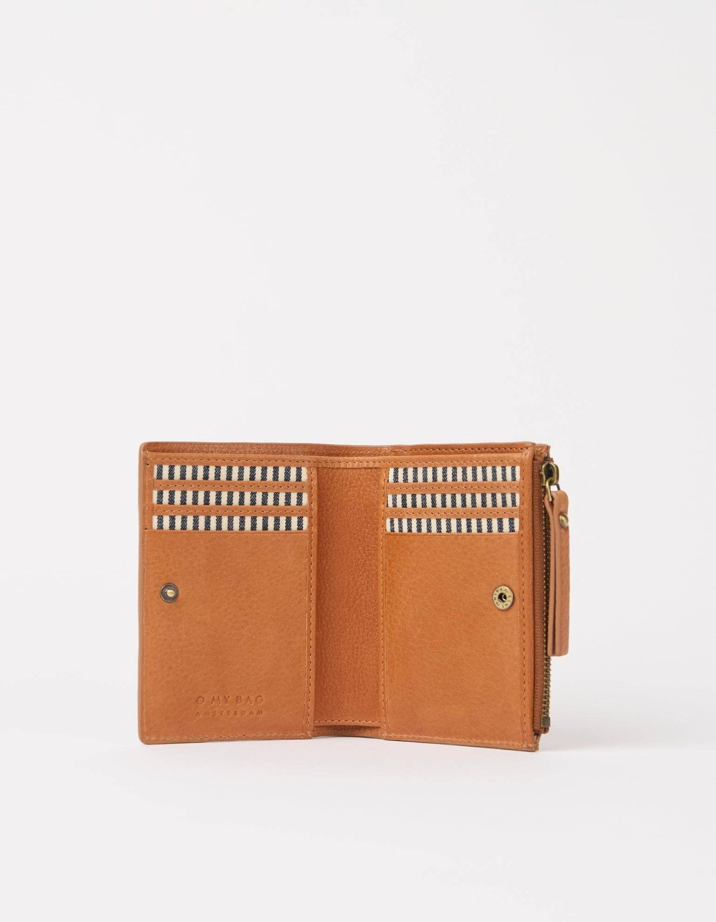 Jamie Wallet Woven - Wild Oak Geflochtenes Weiches Narbenleder