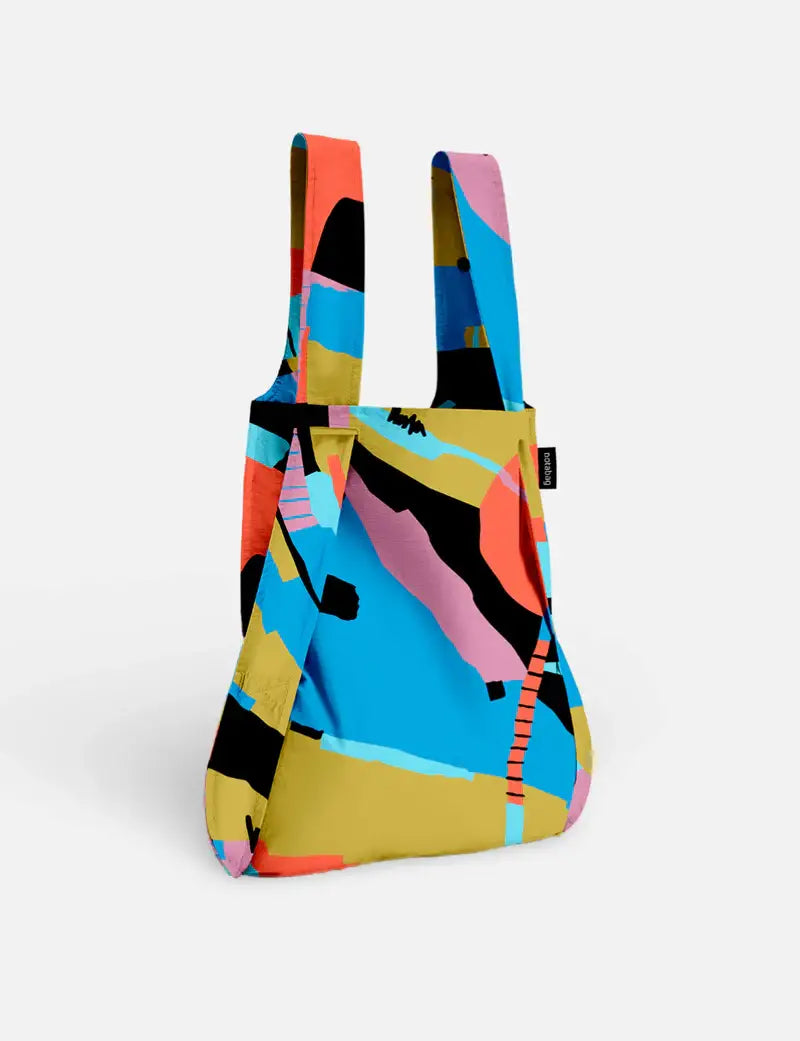 Original Roads – Notabag x Mireia Künstler-Rucksack und Tragetasche, limitierte Edition