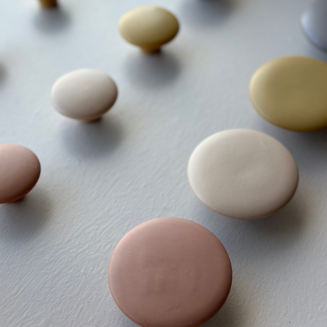 Knauf Mini - Matt - Mustard Solid