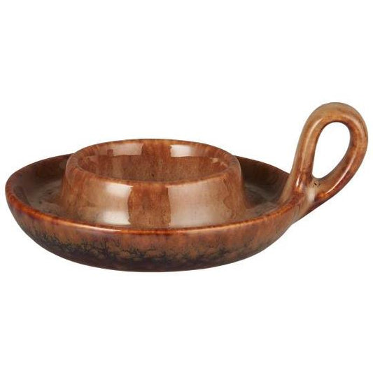 Kerzenhalter f/Teelicht oder Ø:4 cm Stumpenkerze m/Henkel