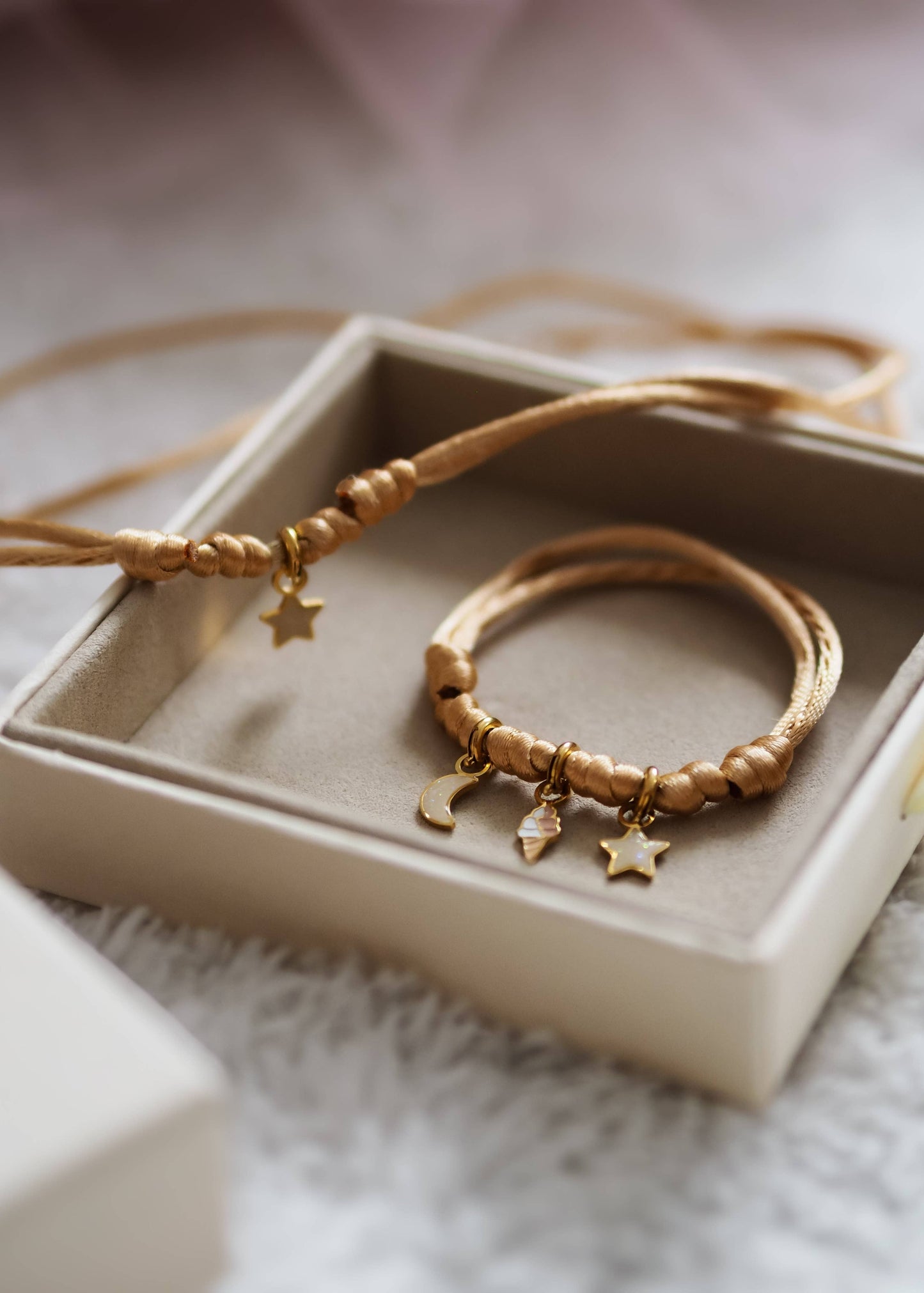 Mach Mein Armband - Sanfter Pfirsich