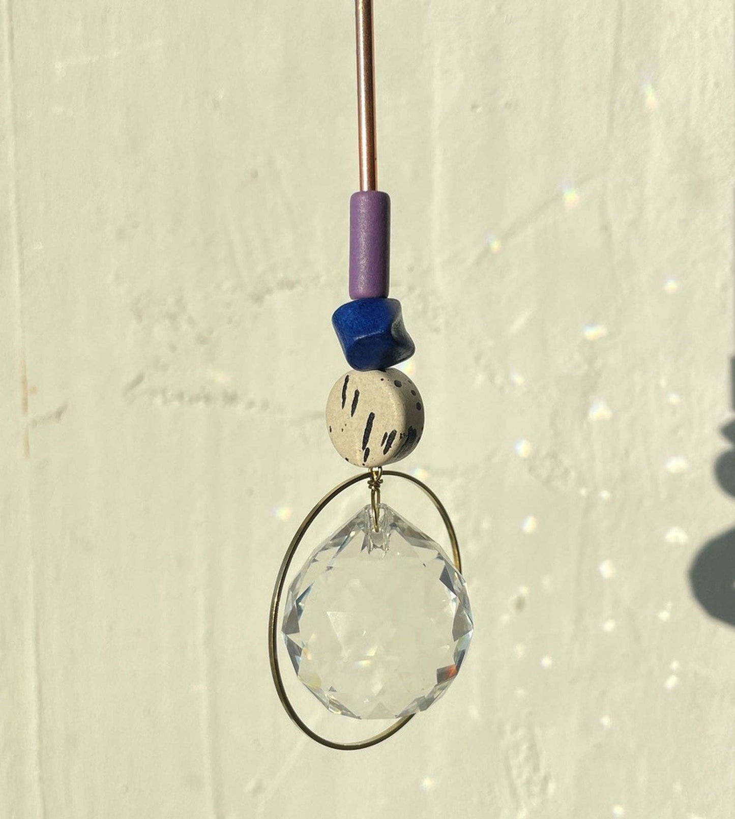 Suncatcher DISC/ Lichtfänger / Fensterkristall  / Prisma
