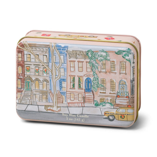 Weihnachtsdose 141 g (5 oz) Brownstone – Mandarine & Nelke