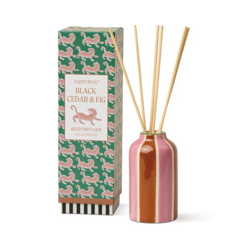 A Dopo Tiger Keramik-Diffusor (118 ml) – Black Cedar & Fig
