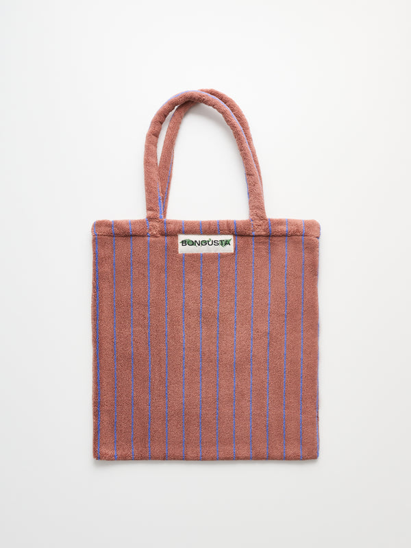 Totebag NARAM camel & ultramarine