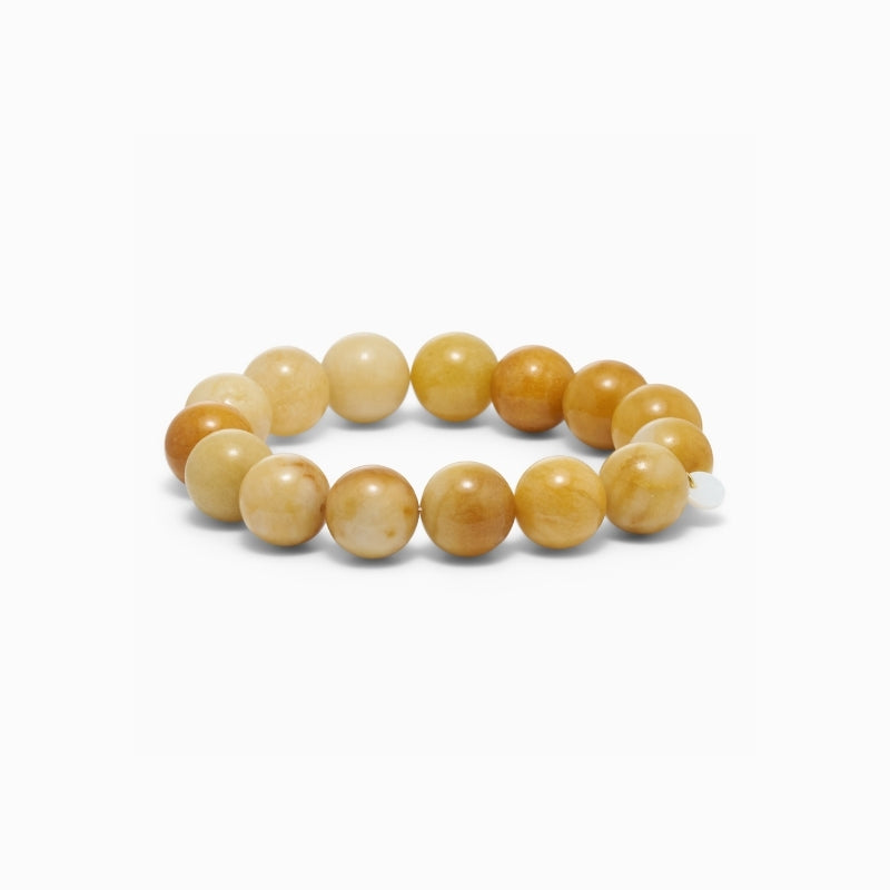 Chunky Orange Aventurine Stretch Bracelet Joy