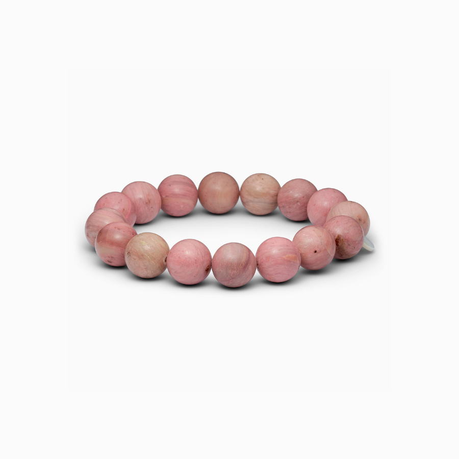 Chunky Rhodonite Stretch Bracelet Balance