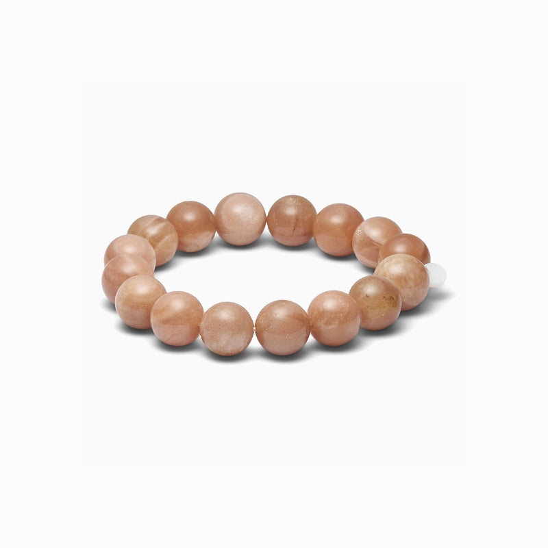 Chunky Sunstone Stretch Bracelet Power