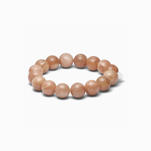 Chunky Sunstone Stretch Bracelet Power