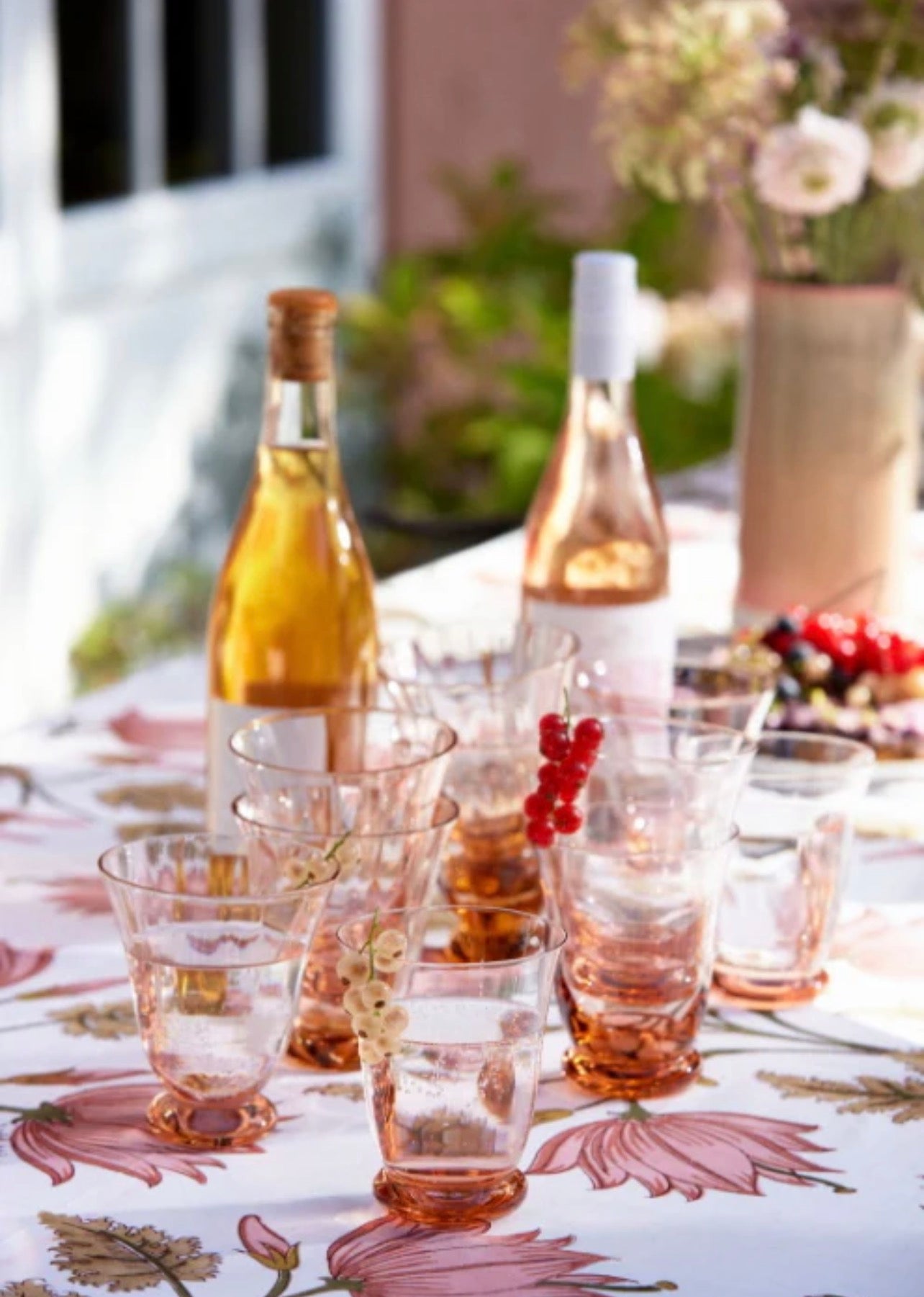 Wasserglas Leopold Pfirsich S/2pcs