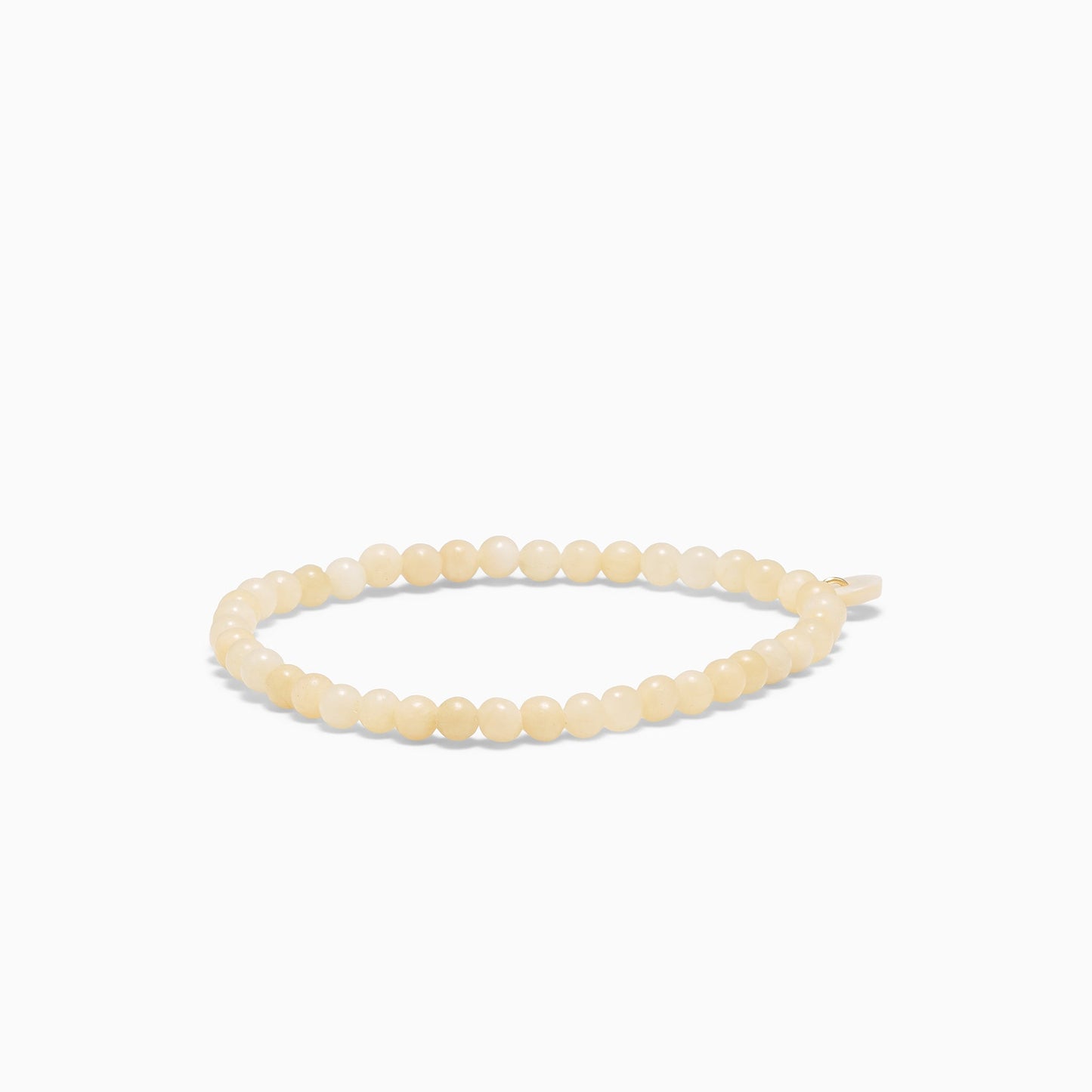 Petite Yellow Jade Stretch Bracelet Well-being