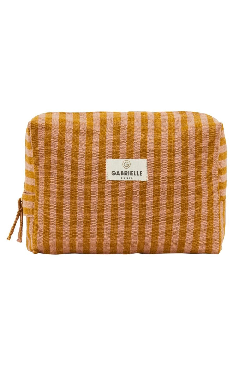 Kulturbeutel aus Vichy-Ton-Baumwolle