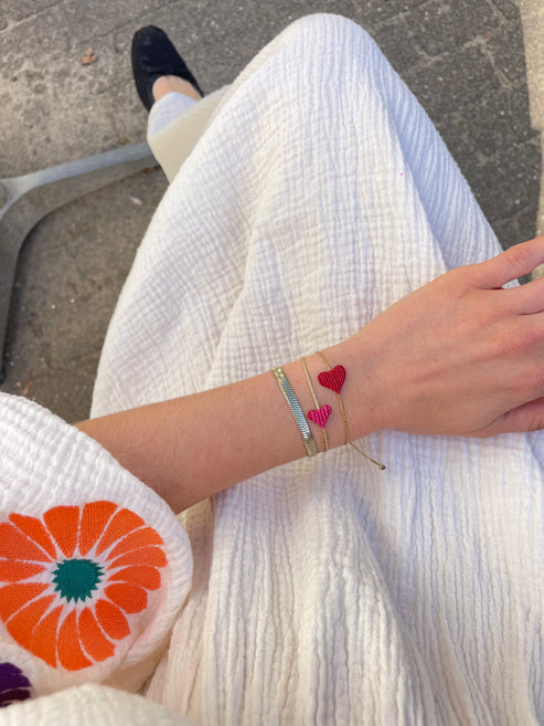 Herz Armband - Handmade in Greece 🤍🇬🇷