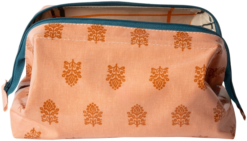 Kosmetiktasche, Leela-Ton, 21x12x14 cm