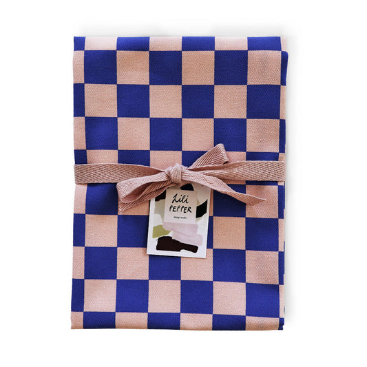Küchentuch "Check Rose Blue"