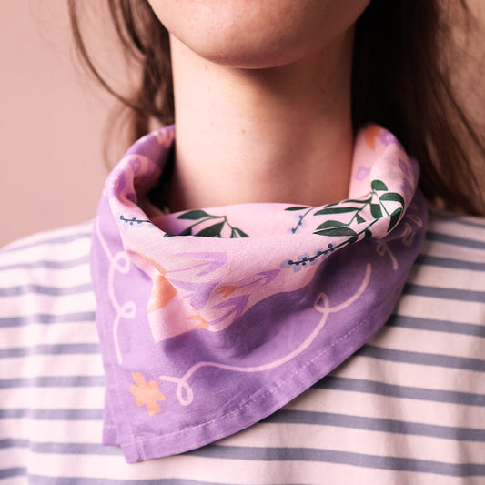 Foulard *Flowers* Tuch