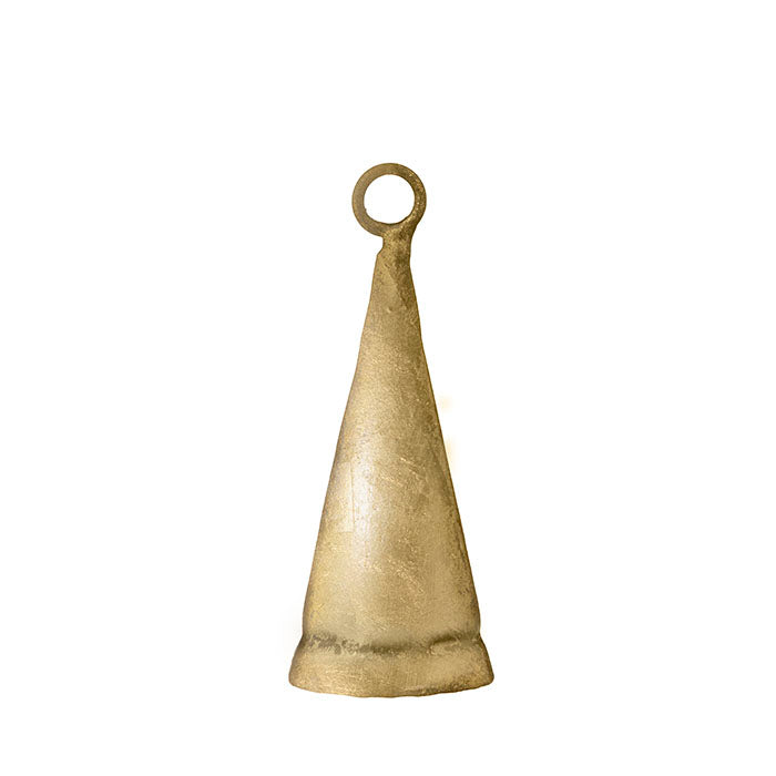 Glocke H7cm Kegel Gold