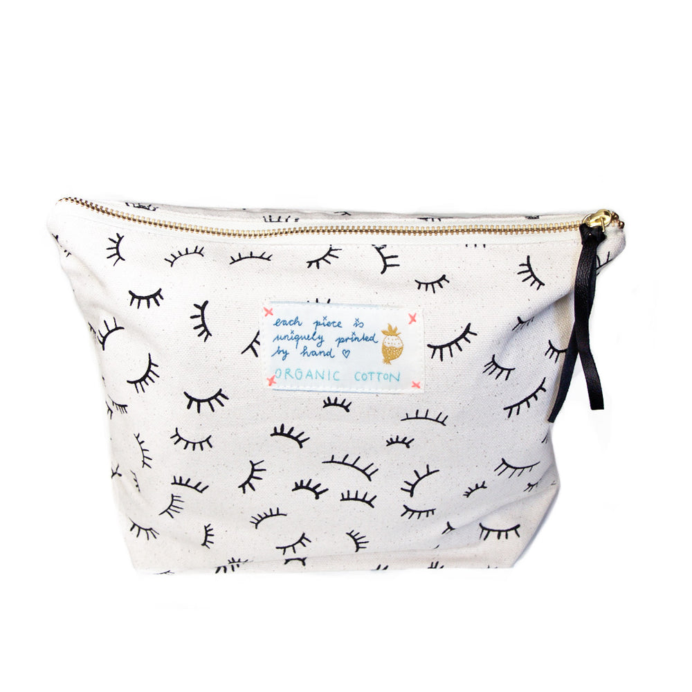 Kulturtasche "My Lashes" small, black