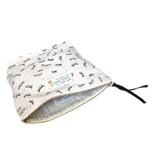 Kulturtasche "My Lashes" small, black