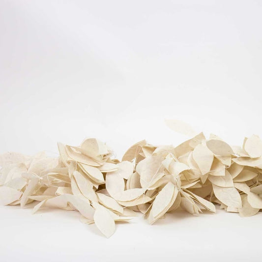 NATUR Girlande, weiß