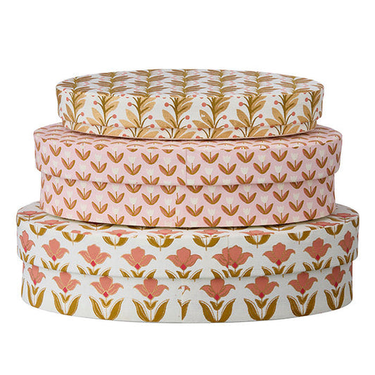 Oval Box Usha Old Rose