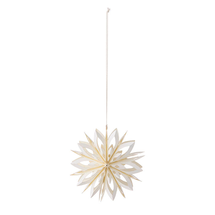 Papierstern Lumi Ø17cm Glitzer