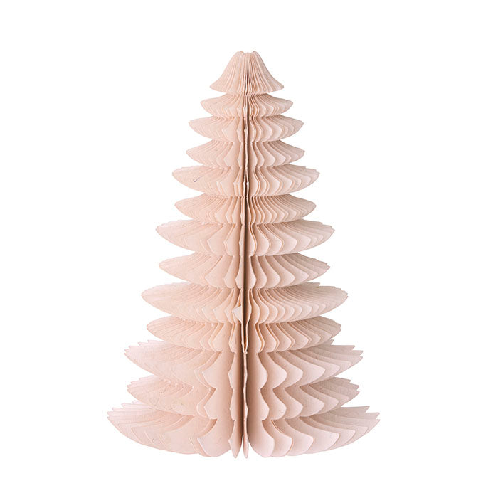 Wabenpapier-Baum Wispwood H18cm Powder