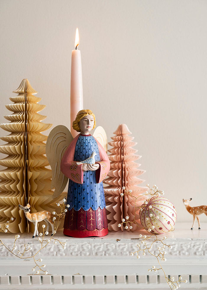 Wabenpapier-Baum Wispwood H26cm Shell