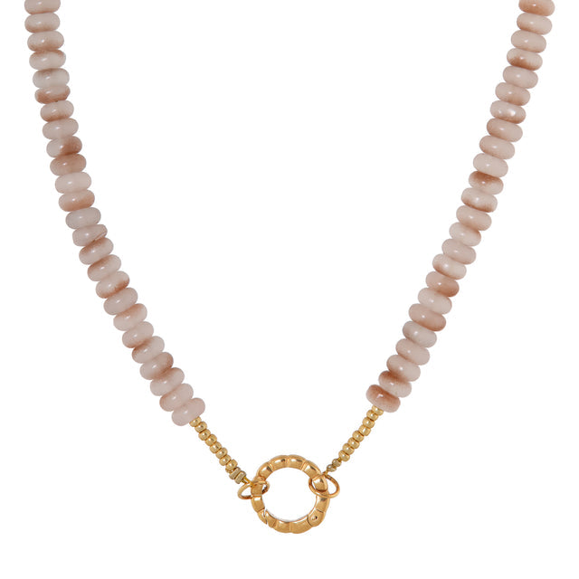 Goldene Satin-Twist-Halskette