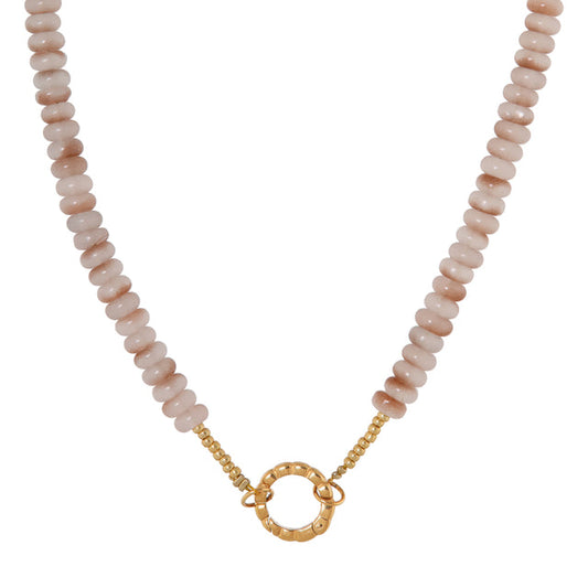 Goldene Satin-Twist-Halskette