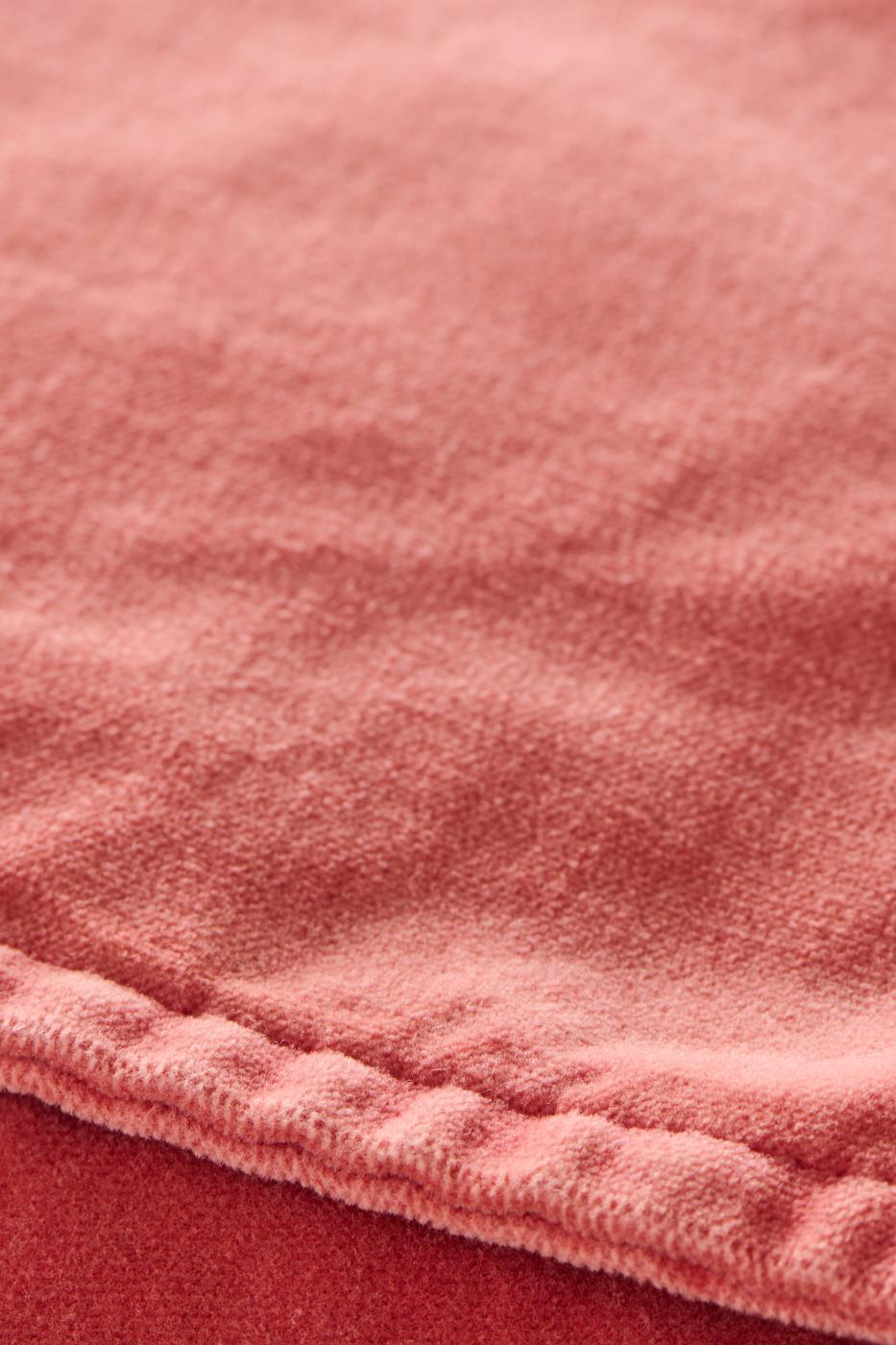 Kissenbezug Velours melon