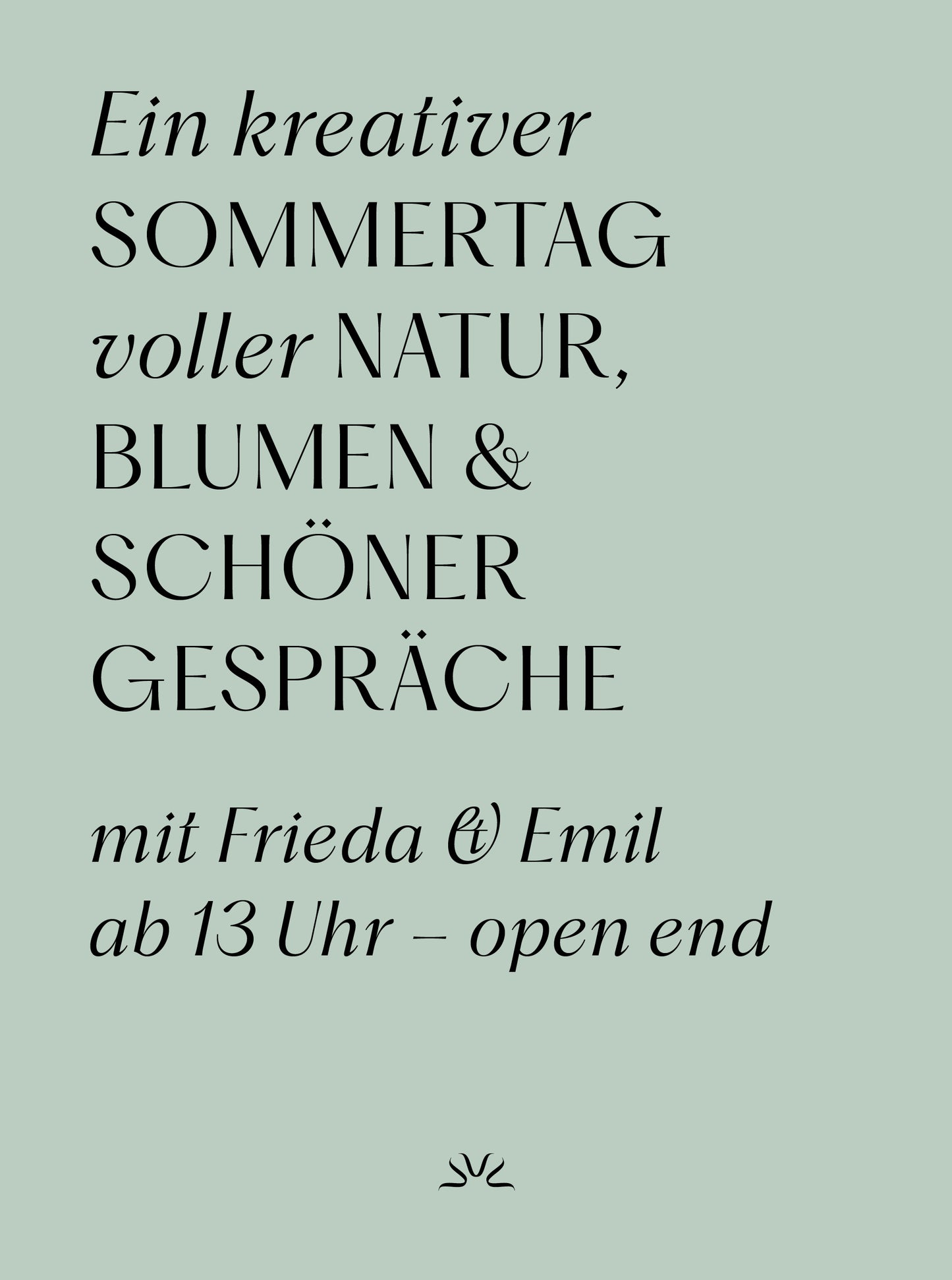 Großer MIDSOMMAR Workshop