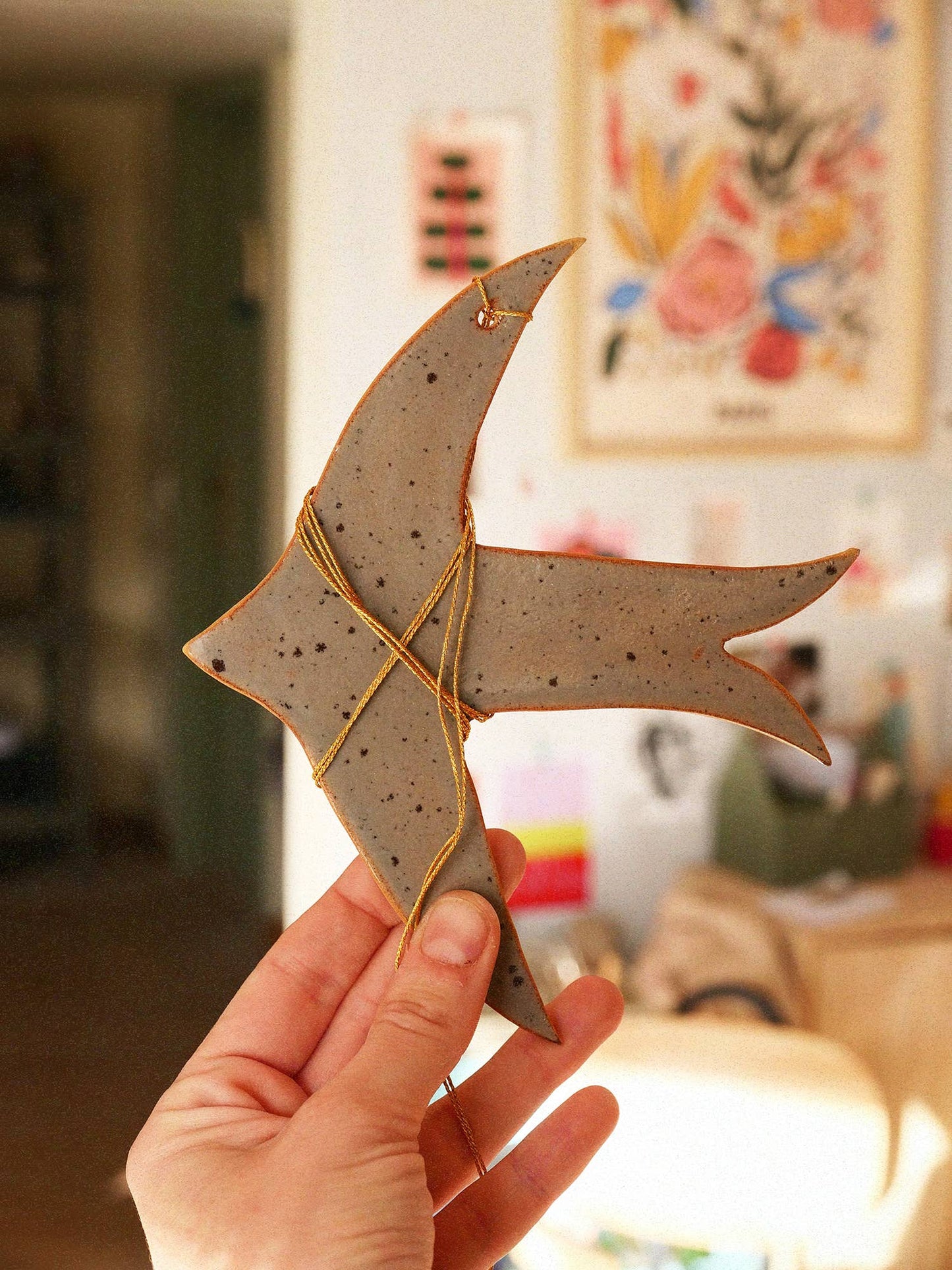 Keramische Schwalben