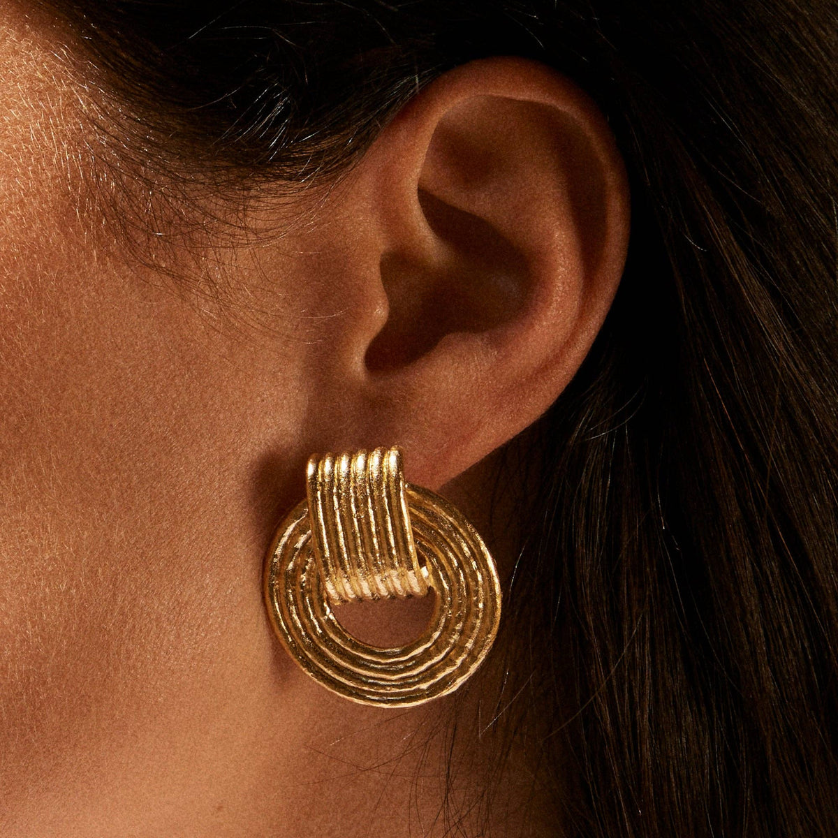 Giulia Ohrringe | Schmuck aus Gold, Geschenk, wasserfest