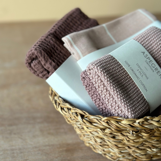 Geschirrtuch - Squares - Latte