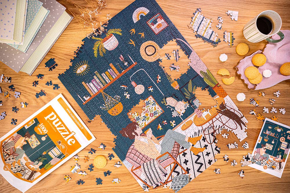 Maison Joliette Puzzle mit 1000 Teilen