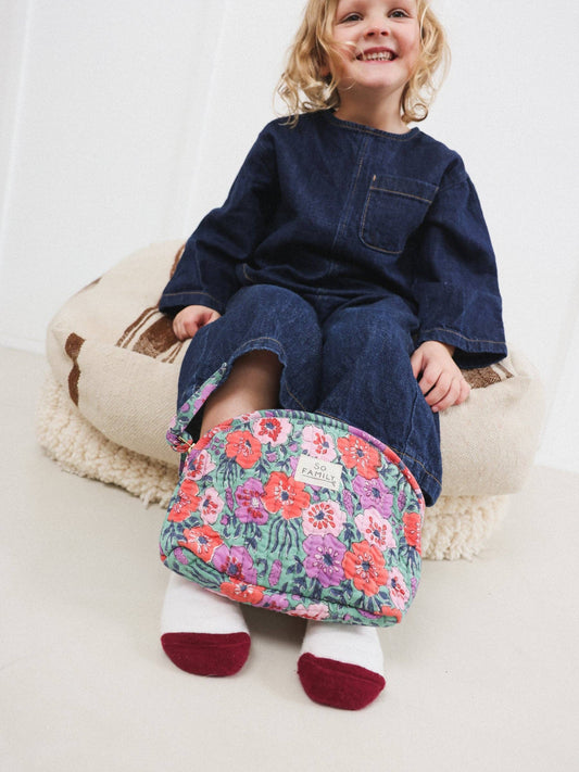 Make-up-Tasche Indore grün
