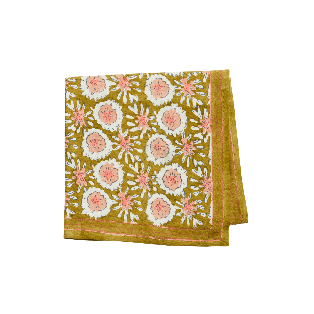 Indianischer Adult Schal – Margotte Olive